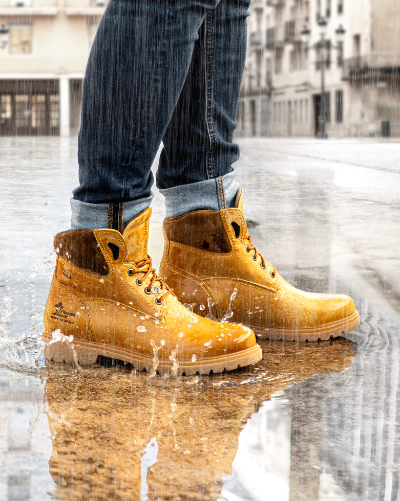 Amur Gtx botines de piel con forro interior de gore-tex® vintage