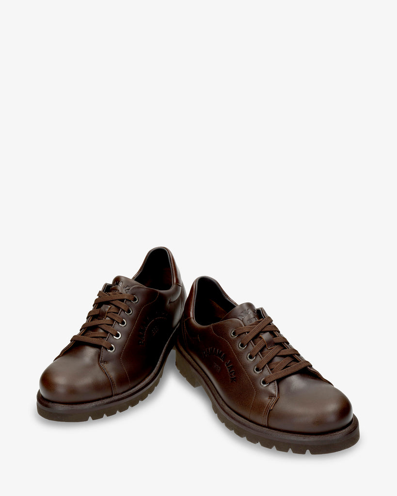 Biel zapatos de piel con forro interior de piel. marron