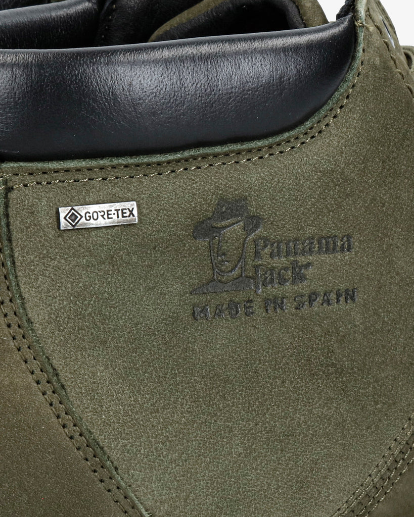 Fargo Gtx botín de piel con forro interior de gore-tex®. verde