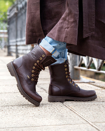 Frisia Gtx botas de piel con forro interior de gore-tex®. marron