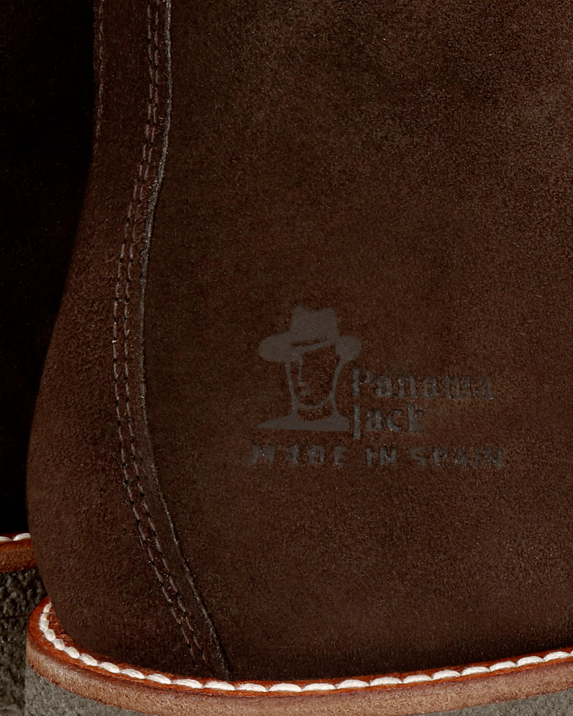 Gael botín de piel con forro interior de piel. marron