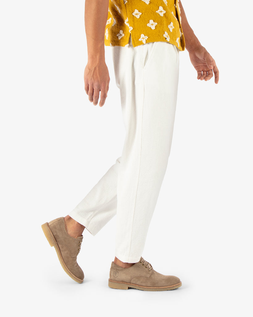 Gante zapatos de piel con forro interior de piel. taupe