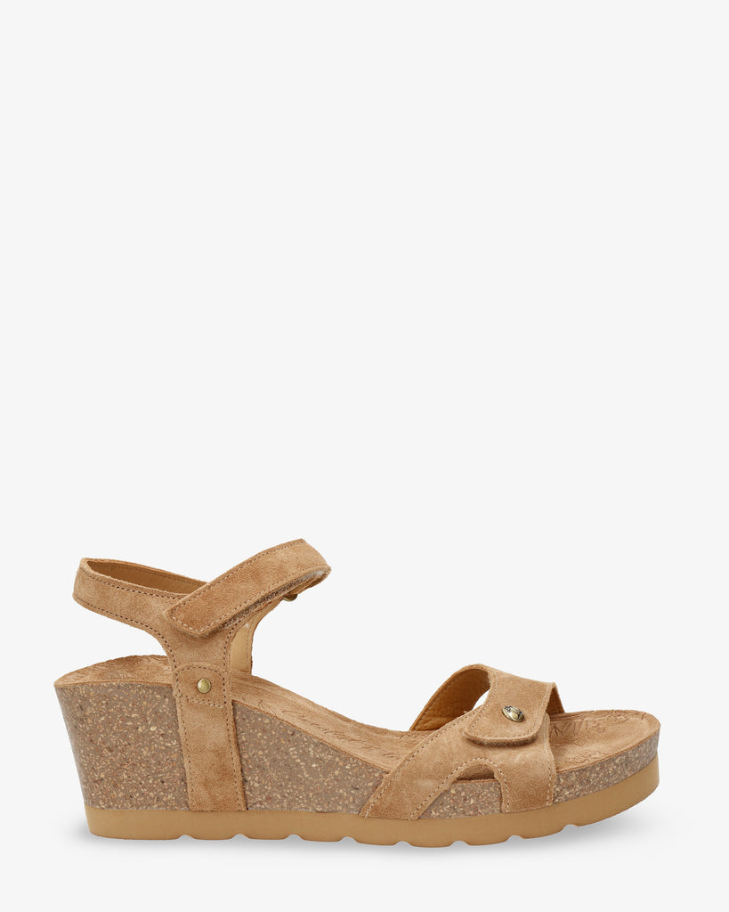 Julia sandalias de piel con forro interior de piel. cuero