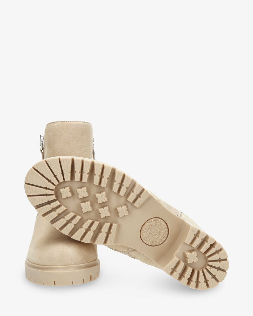 Pauline Gtx botín de piel con forro interior de gore-tex®. crudo