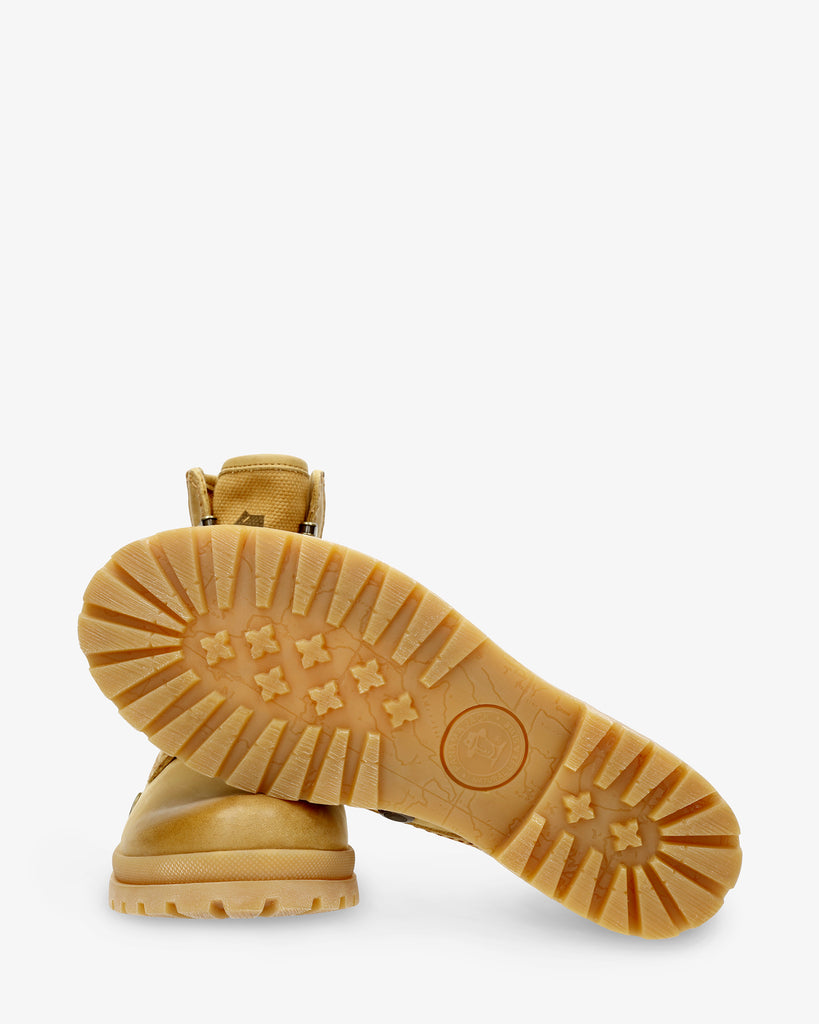 Route Boot Reporter botín de piel con forro interior de tejido. vintage