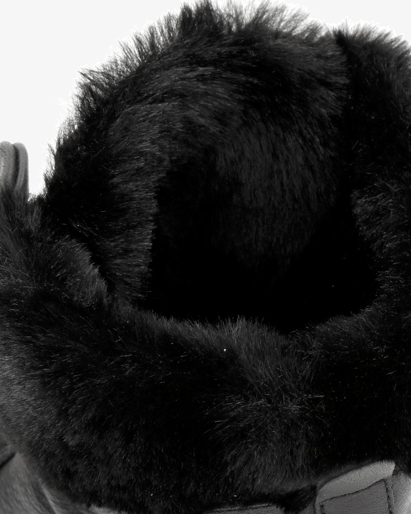 Tuscani Gtx botas de piel con forro interior de gore-tex®. negro