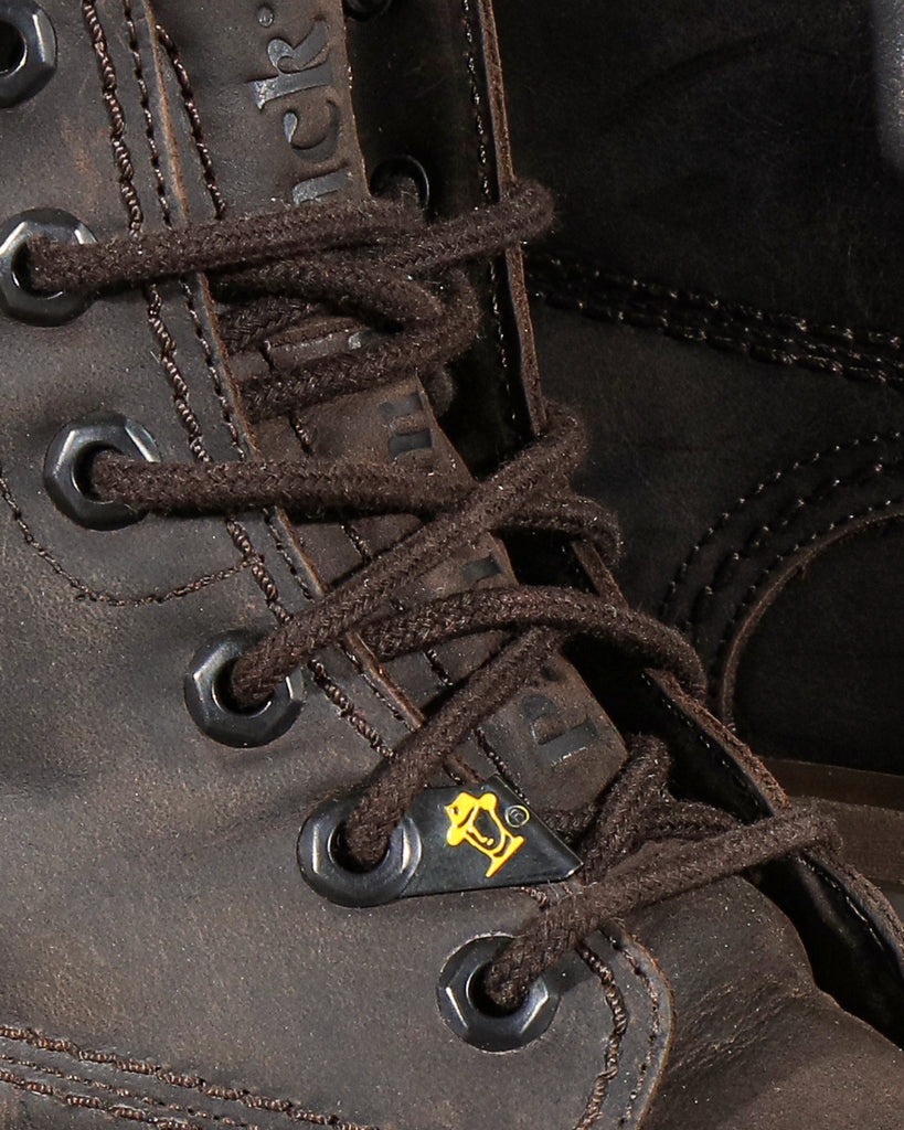 Vitola 1,25 cordones 125cm t6 marrón para botines y botas de 6 ojales marron